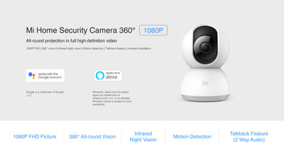 Mi Home Security Camera 360° 1080p