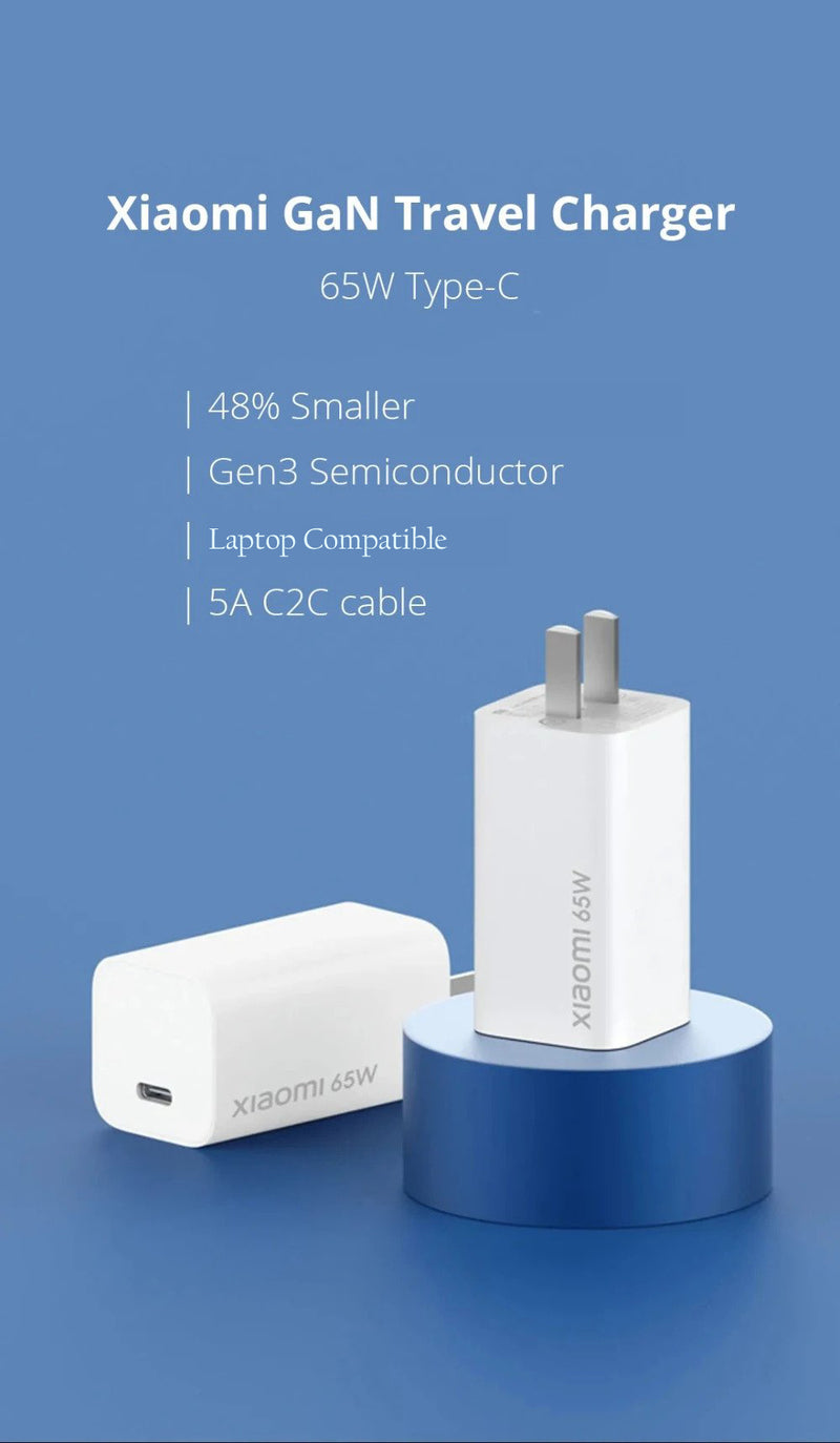 Xiaomi GaN Charger 65W Type-C Wall Charger