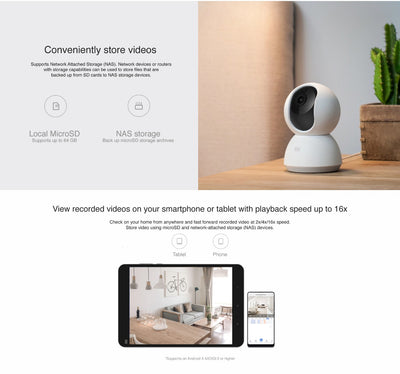 Mi Home Security Camera 360° 1080p