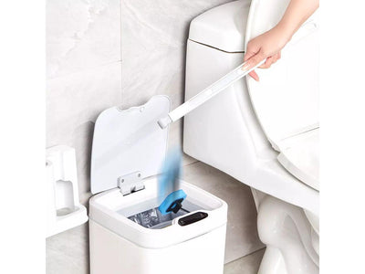 Quange Disposable Toilet Brush Set (10 sponges)