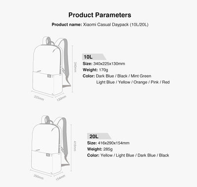 Xiaomi Original Backpack 20L